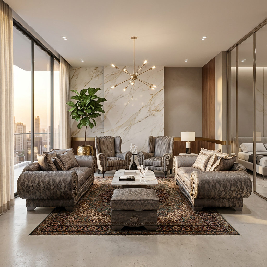 ATLANTA LOUNGE SUITE -GREY