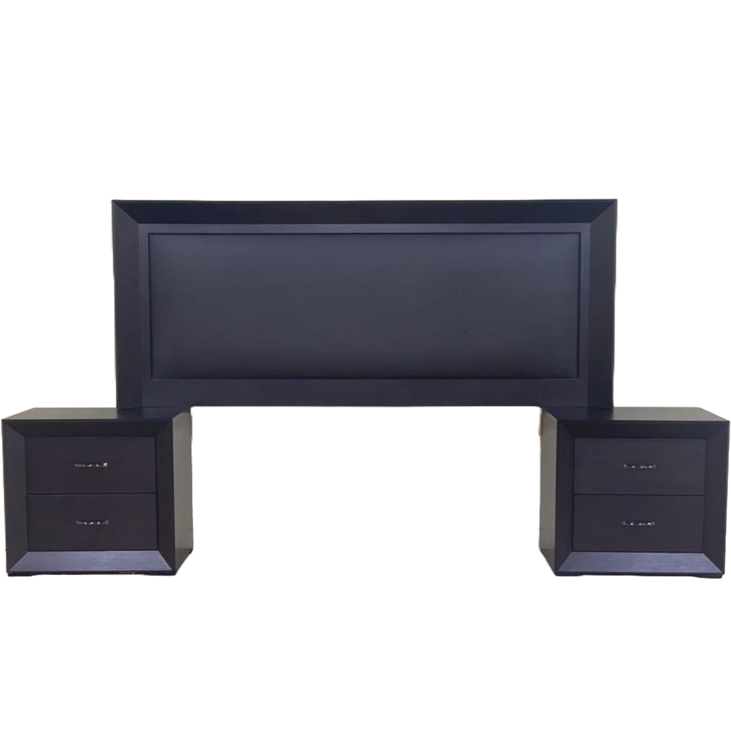 TIFFANY HEADBOARD & PEDESTALS