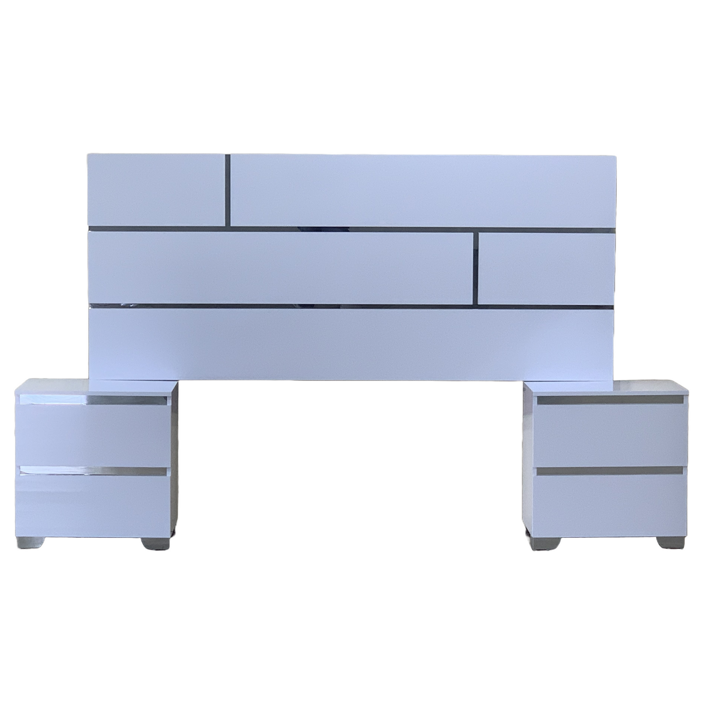 GIOVANNI HEADBOARD & PEDESTALS