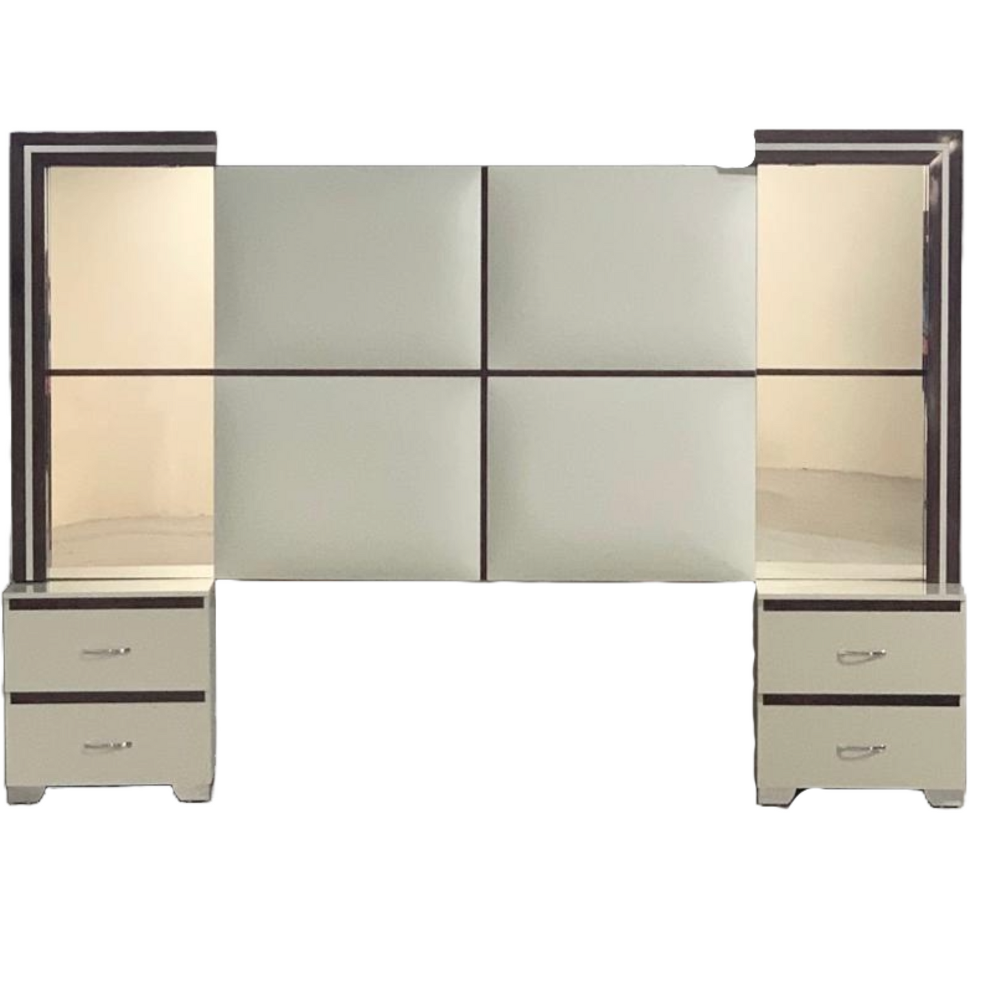 GABRIELLA HEADBOARD & PEDESTALS