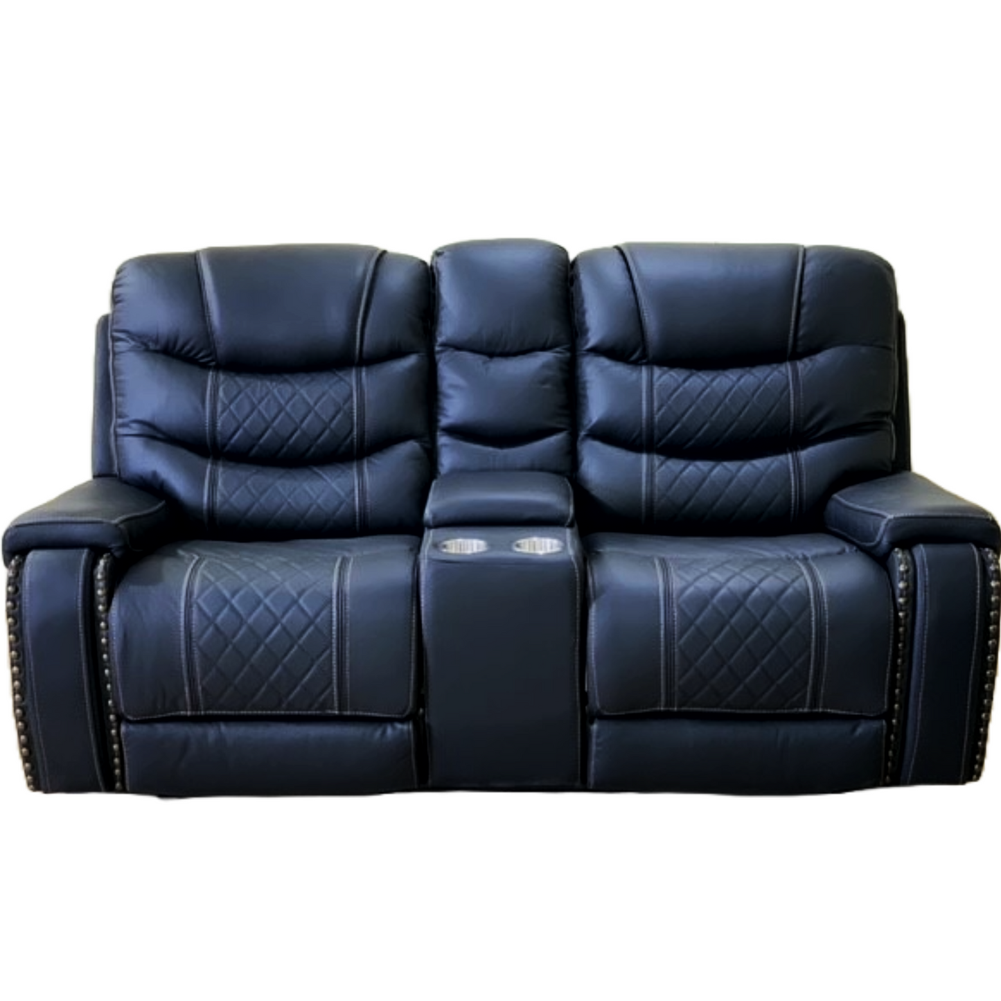 BRAXTON LOUNGE SUITE - BLACK