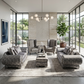 ATLANTA LOUNGE SUITE -GREY