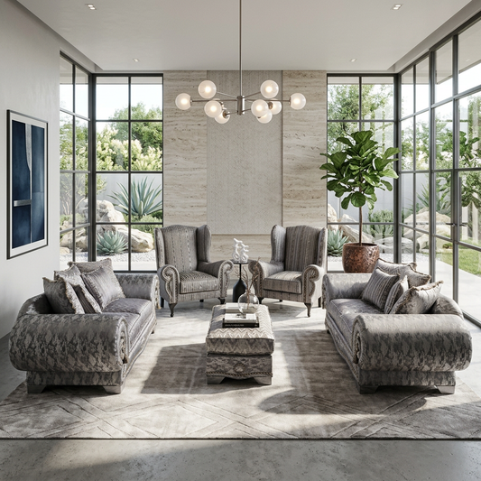 ATLANTA LOUNGE SUITE -GREY