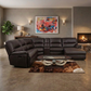 MIAMI CORNER LOUNGE SUITE - BROWN