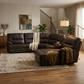 MIAMI CORNER LOUNGE SUITE - BROWN